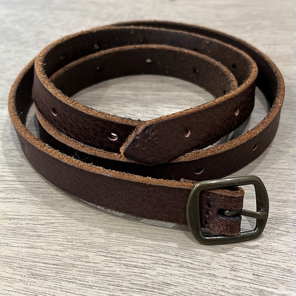 Club Monaco Accessories - Club Monaco Brown Leather Belt